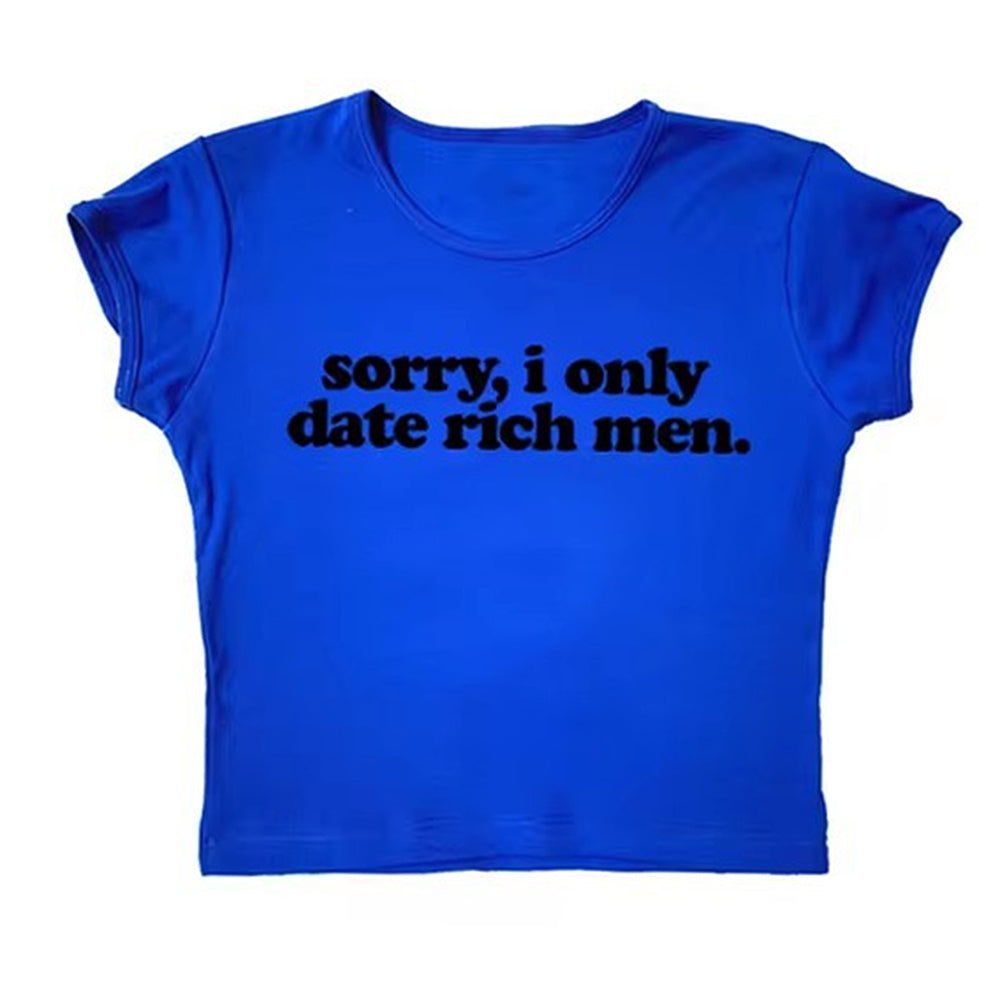 i date only rich men y2k crop top boogzel clothing