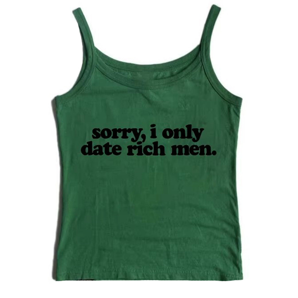 i date only rich men y2k tank top boogzel clothing