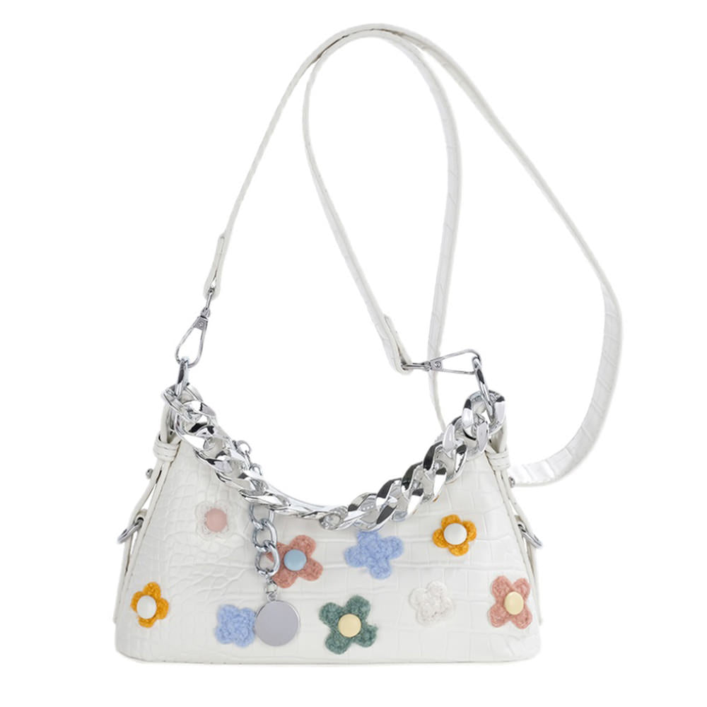 indie flowers shoulder bag boogzel clothing