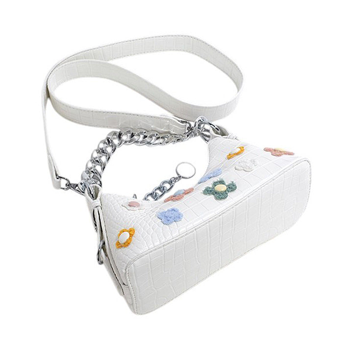 indie flowers shoulder bag boogzel clothing