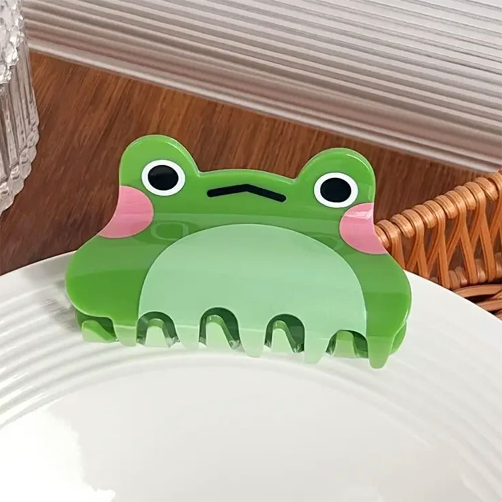 indie frog hair claw clip boogzel clothing