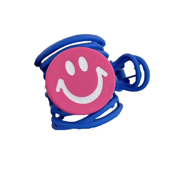 indie smiley face hair claw boogzel clothing