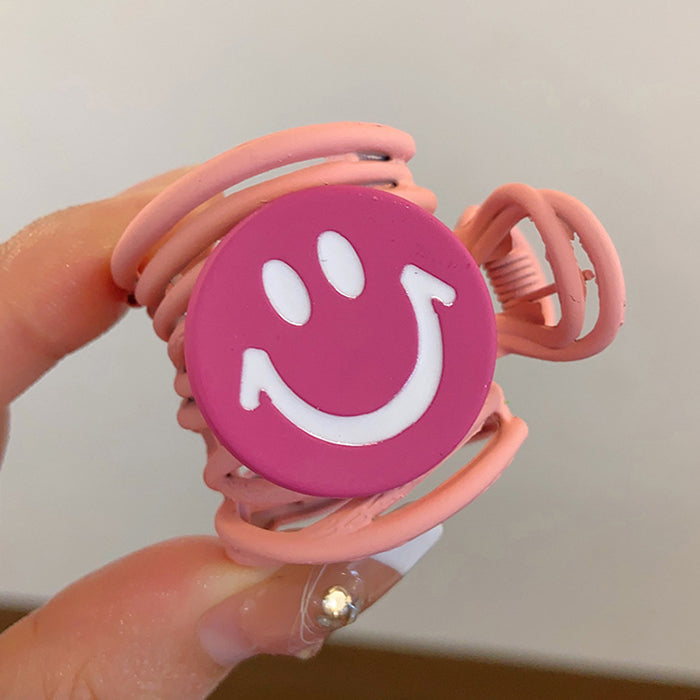 indie smiley face hair claw boogzel clothing