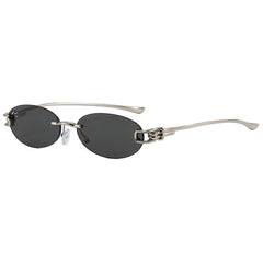 it girl energy rimless sunglasses boogzel clothing
