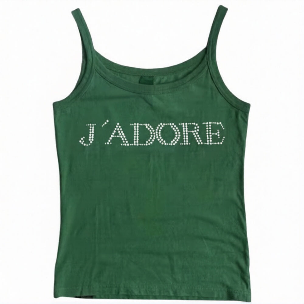 jadore y2k tank top boogzel clothing