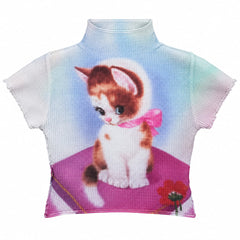 kitten mesh baby tee boogzel clothing 