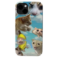 kitty meme iphone case boogzel clothing
