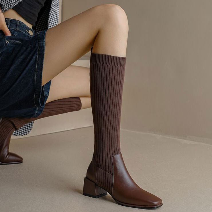 aesthetic knee socks boots boogzel apparel