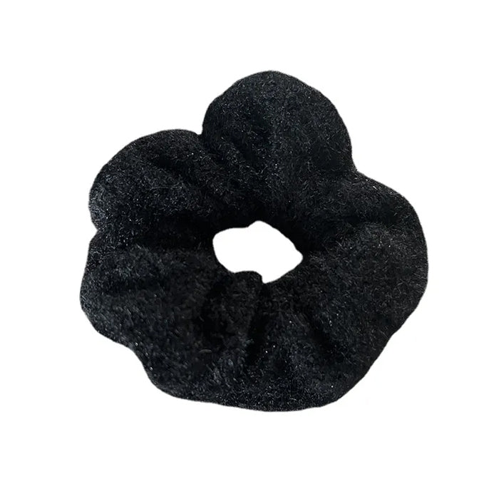 korean aesthetic fluffy scrunchie boogzel clothing