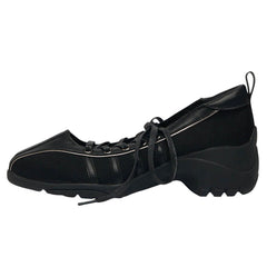 lace up ballet heeled sneakers boogzel clothing