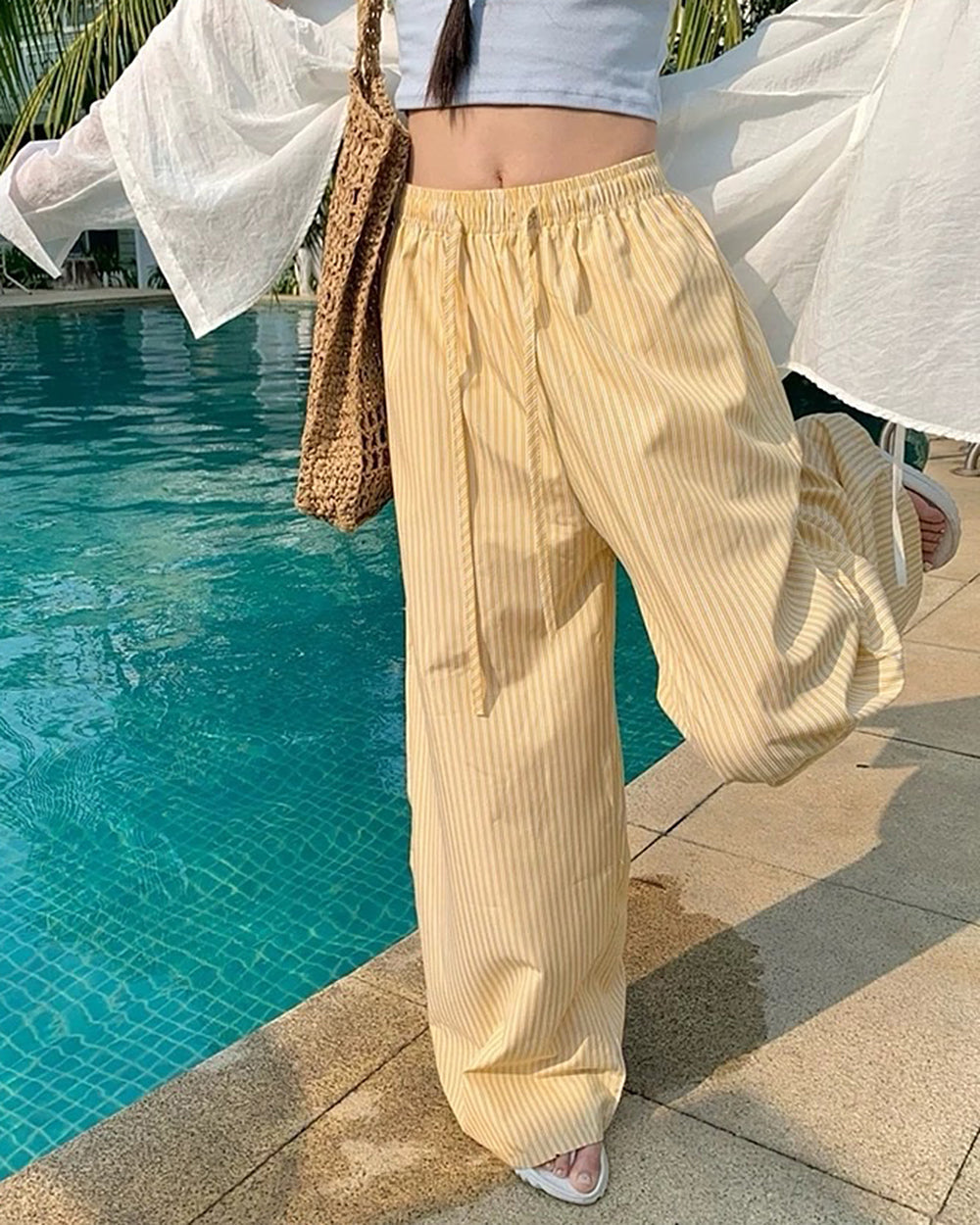 lazy stripe pants boogzel clothing