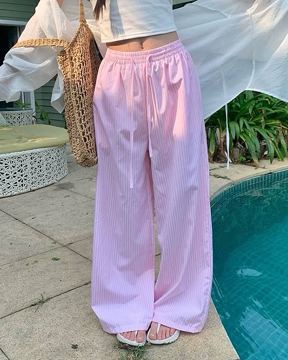 lazy stripe pants boogzel clothing