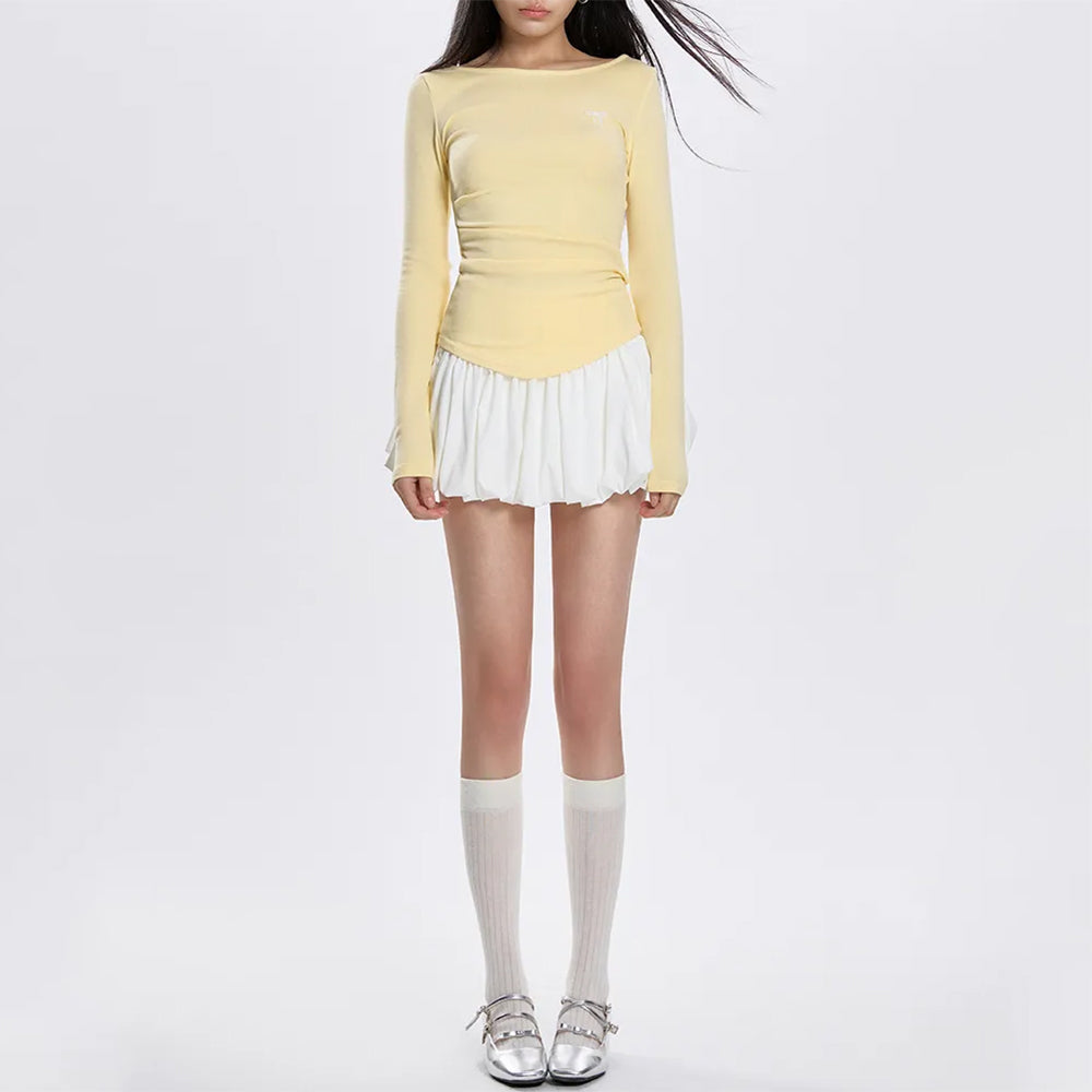 lemon long sleeve top boogzel clothing