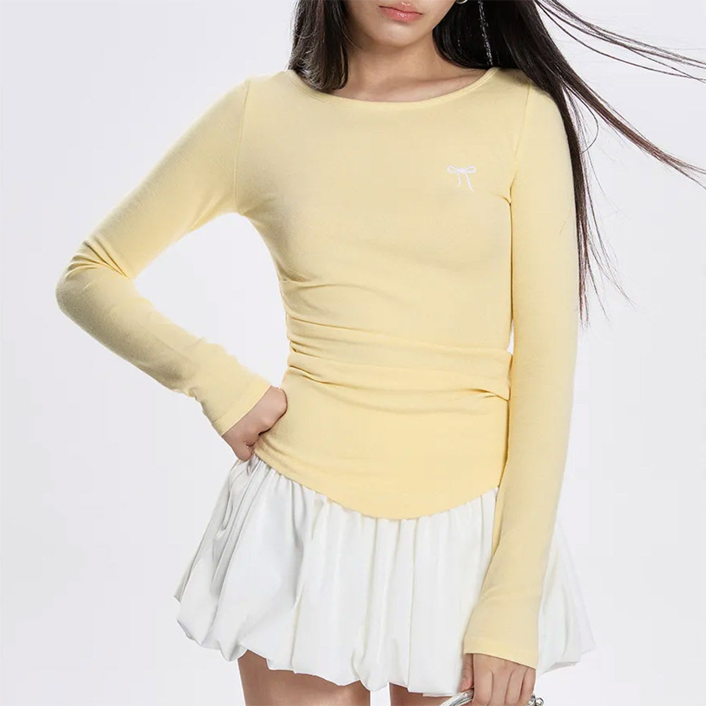 lemon long sleeve top boogzel clothing