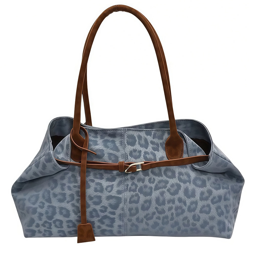 Ferocious Fancy Denim Belted Bag