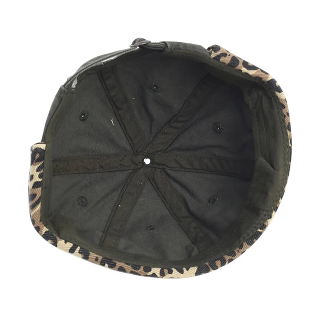leopard print docker cap boogzel clothing