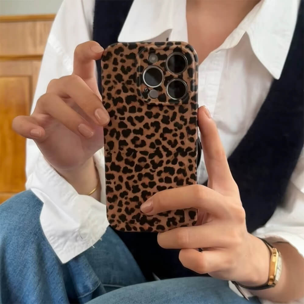 leopard print iphone case boogzel clothing