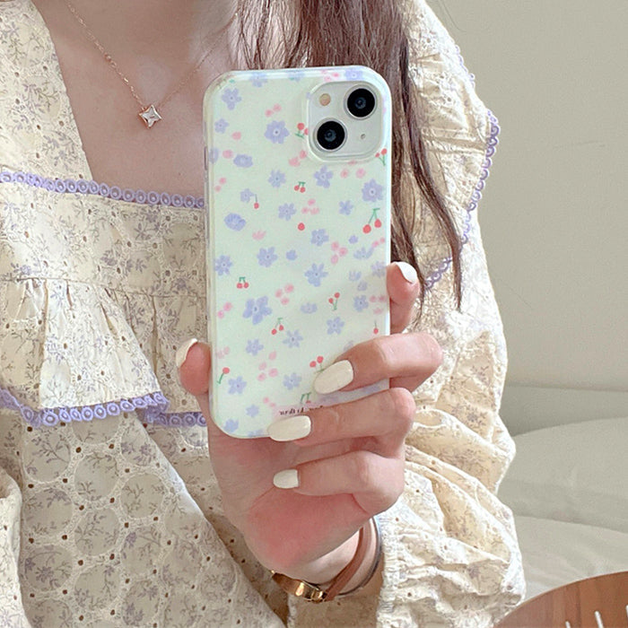 lilac flowers iphone case boogzel clothing