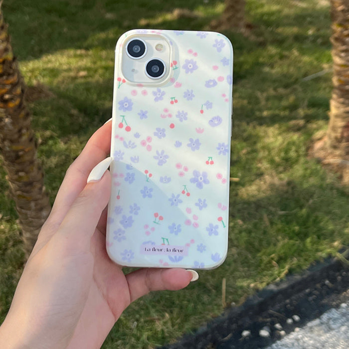 lilac flowers iphone case boogzel clothing