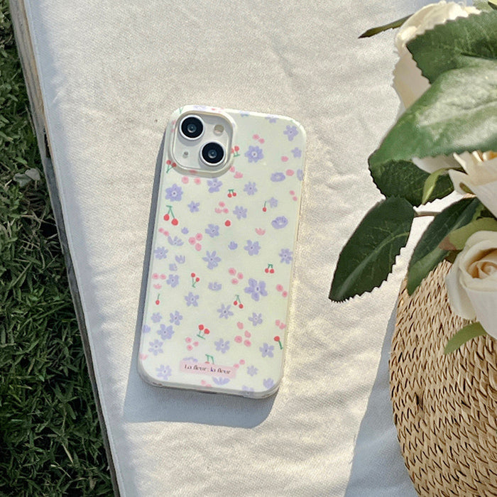 lilac flowers iphone case boogzel clothing