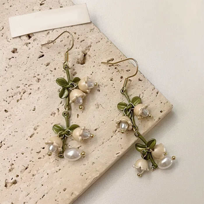 lily of the valley earrings boogzel clothing