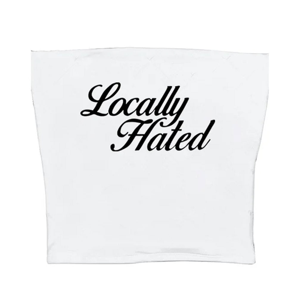 locally hated aesthetic tube top boogzel clothing