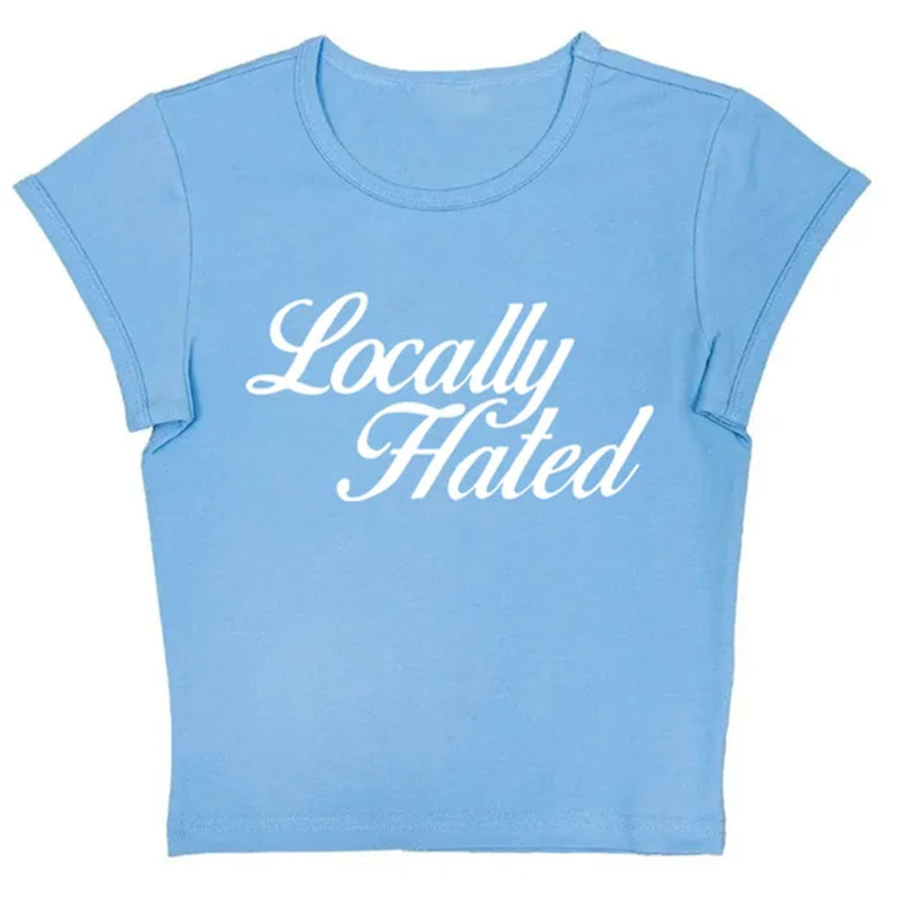 locally hated cropped tee boogzel clothing