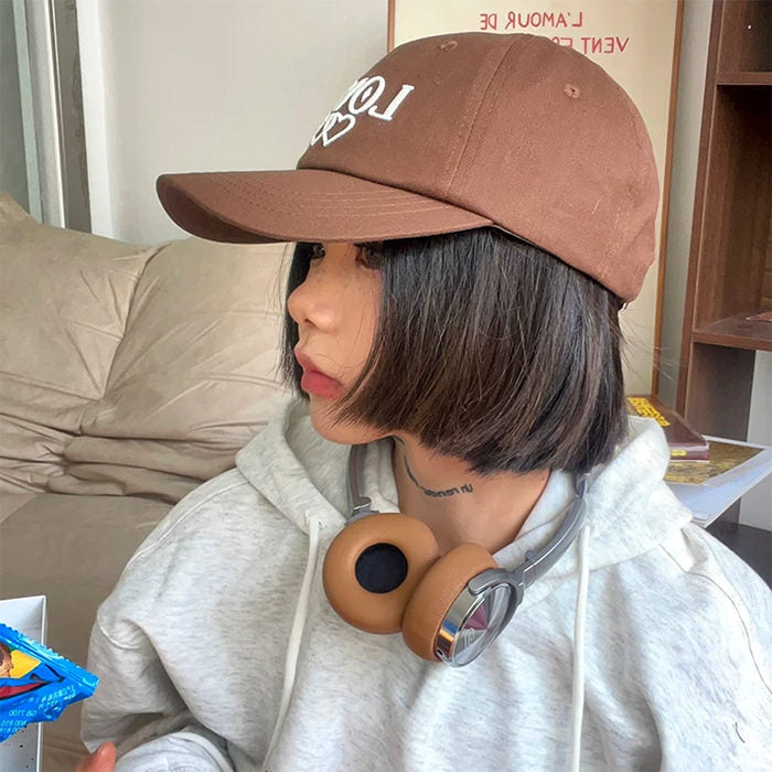 brown aesthetic baseball cap boogzel clothing