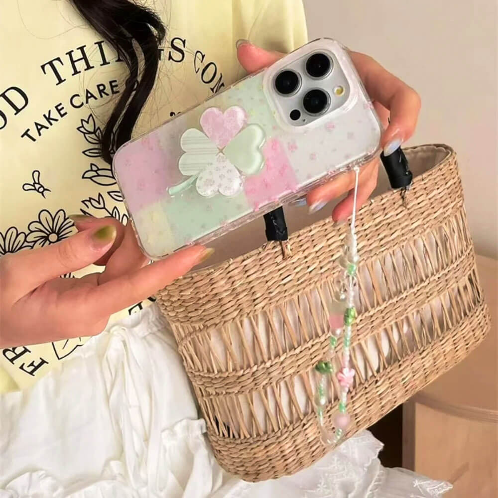 lucky clover phone holder boogzel- clothing