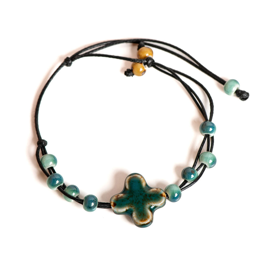 lucky charm beaded bracelet boogzel clothing