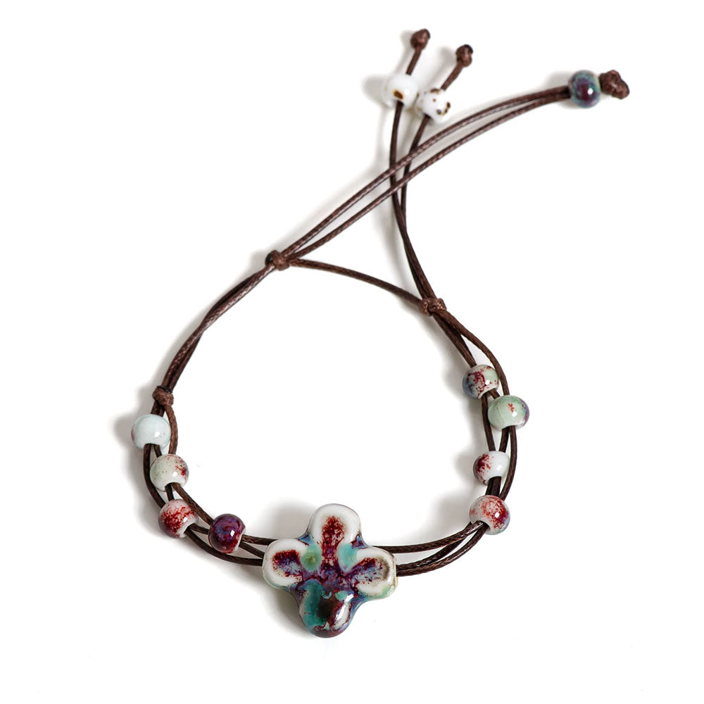 lucky charm beaded bracelet boogzel clothing