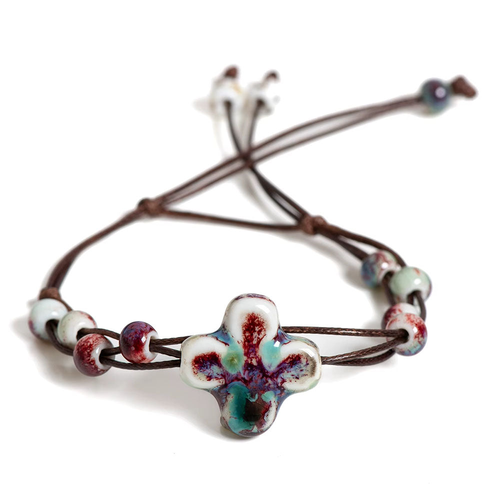 lucky charm beaded bracelet boogzel clothing