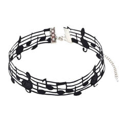 melody music note choker boogzel clothing