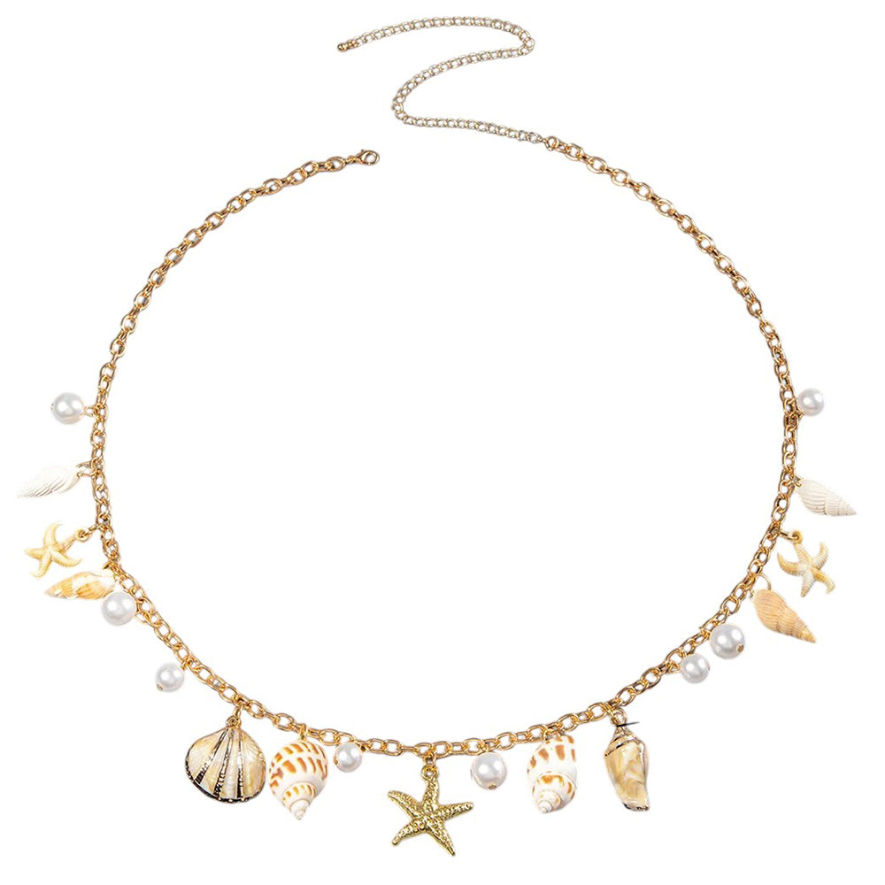 mermaid aesthetic chain belt boogzel clothing