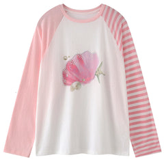mermaidcore graphic long sleeve top boogzel clothing