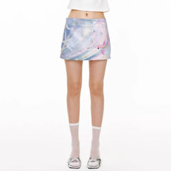 mermaidcore mini skirt boogzel clothing