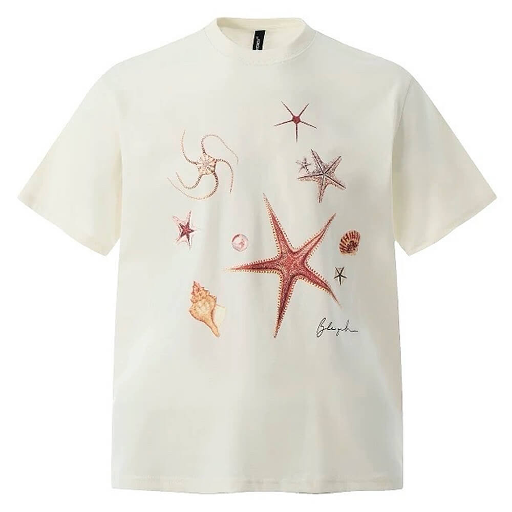 mermaidcore ocean print t-shirt boogzel clothing