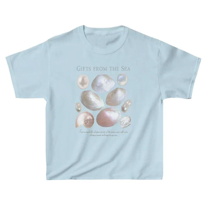 mermaid core aesthetic crop top boogzel clothing