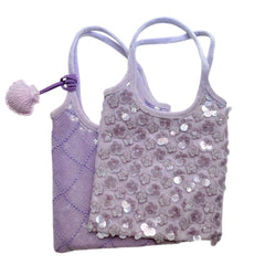 mermaid shell sequin mini bag boogzel clothing