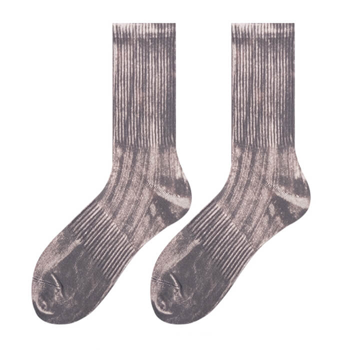 metallic ribbed socks boogzel clothing