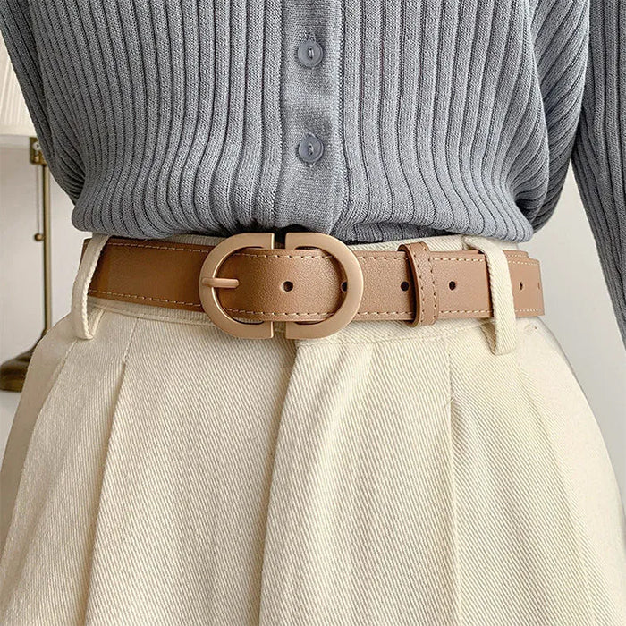 minimalist aesthetic buckle belt boogzel clothing