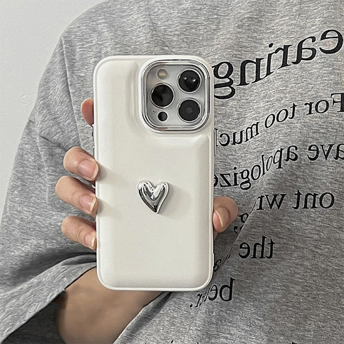 minimalist aesthetic heart iphone case boogzel clothing
