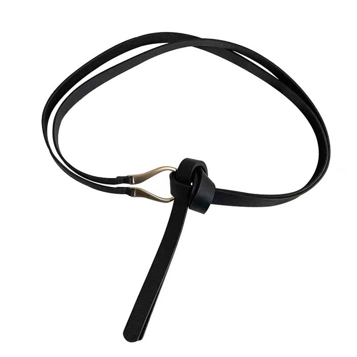 minimalist aesthetic leather belt boogzel clothing