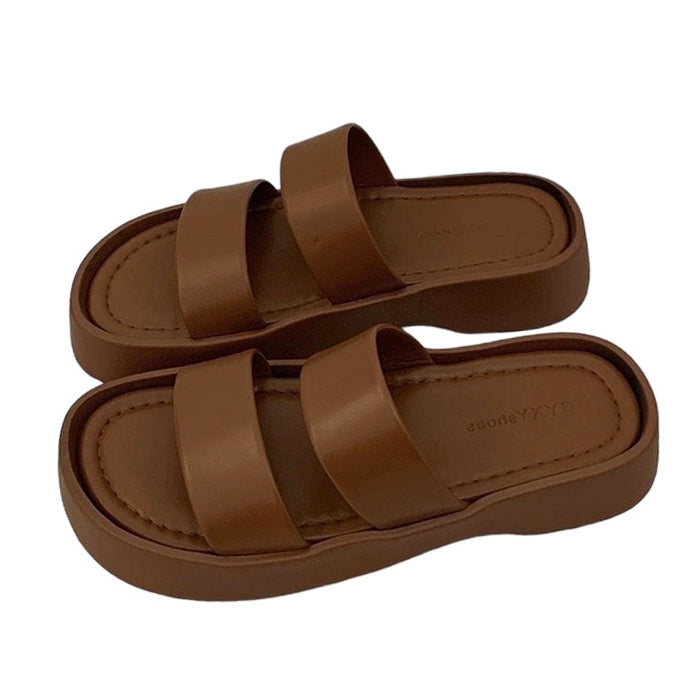 minimalist aesthetic sandals boogzel clothing