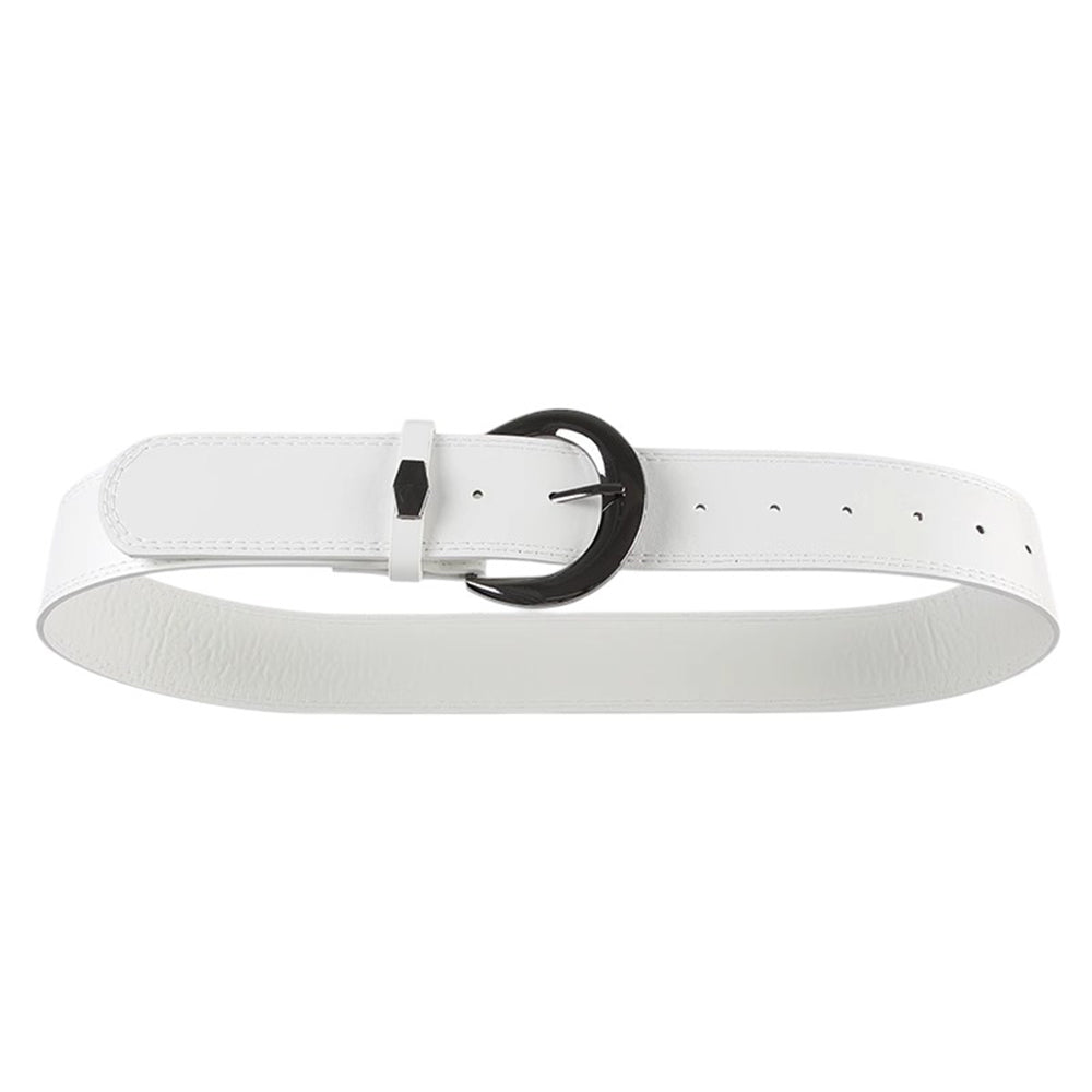 minimalist aesthetic white belt boogzel clothing