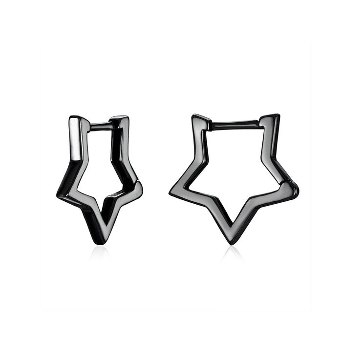 minimalist star earrings boogzel clothing