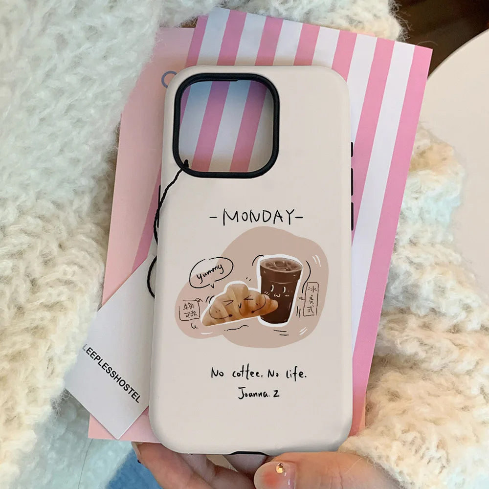 monday essentials iphone case boogzel clothing