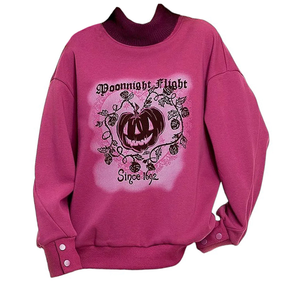 moonlight flight printed sweatshirt boogzel clothing