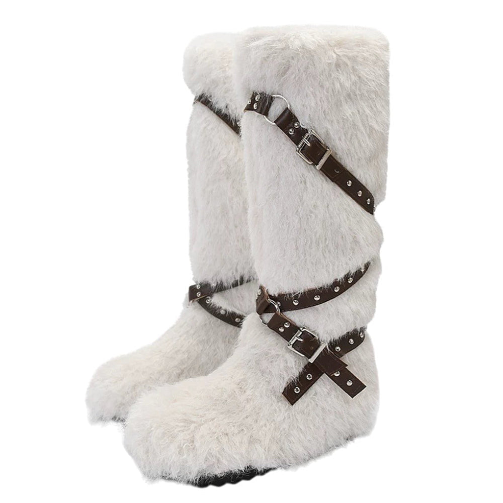 moon walk furry boots boogzel clothing