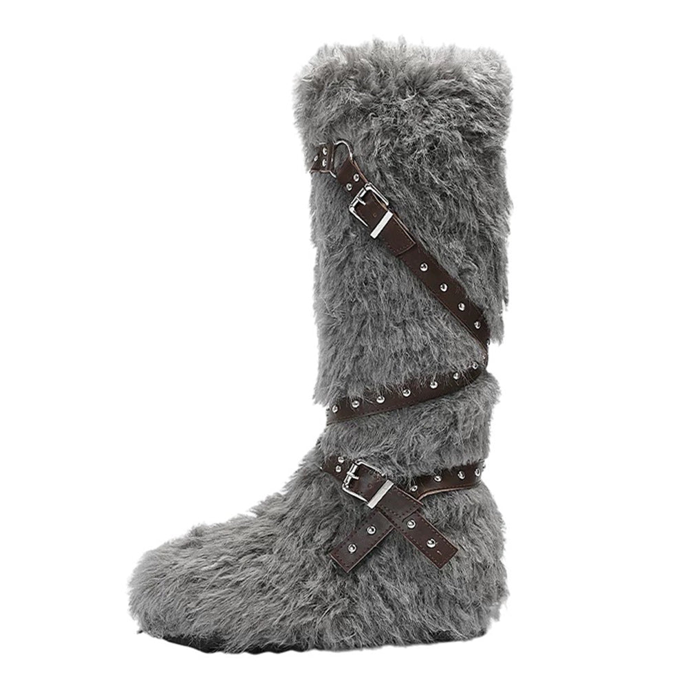 moon walk furry boots boogzel clothing
